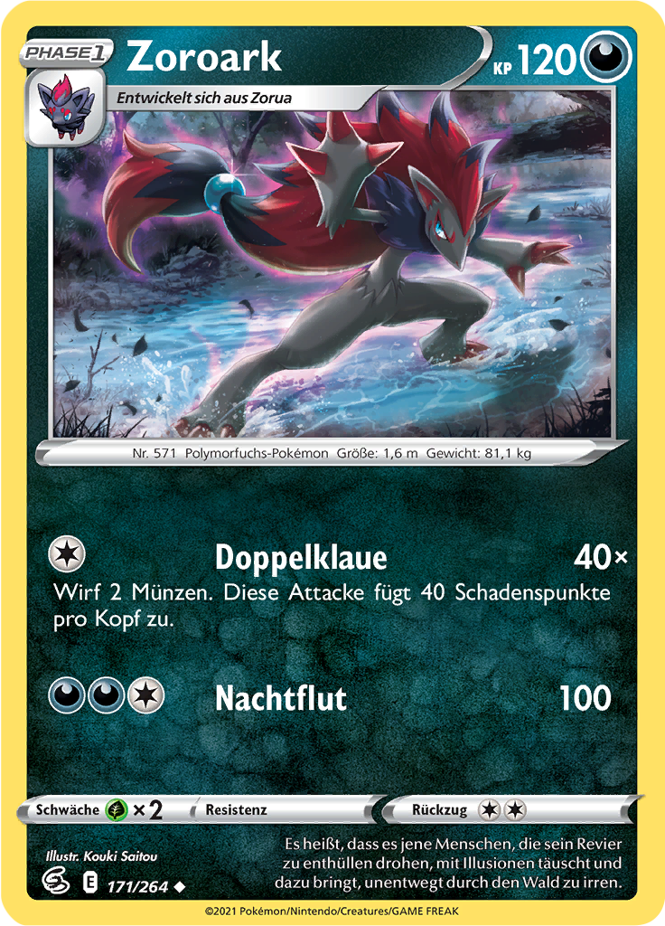 Zoroark (Reverse Holo)