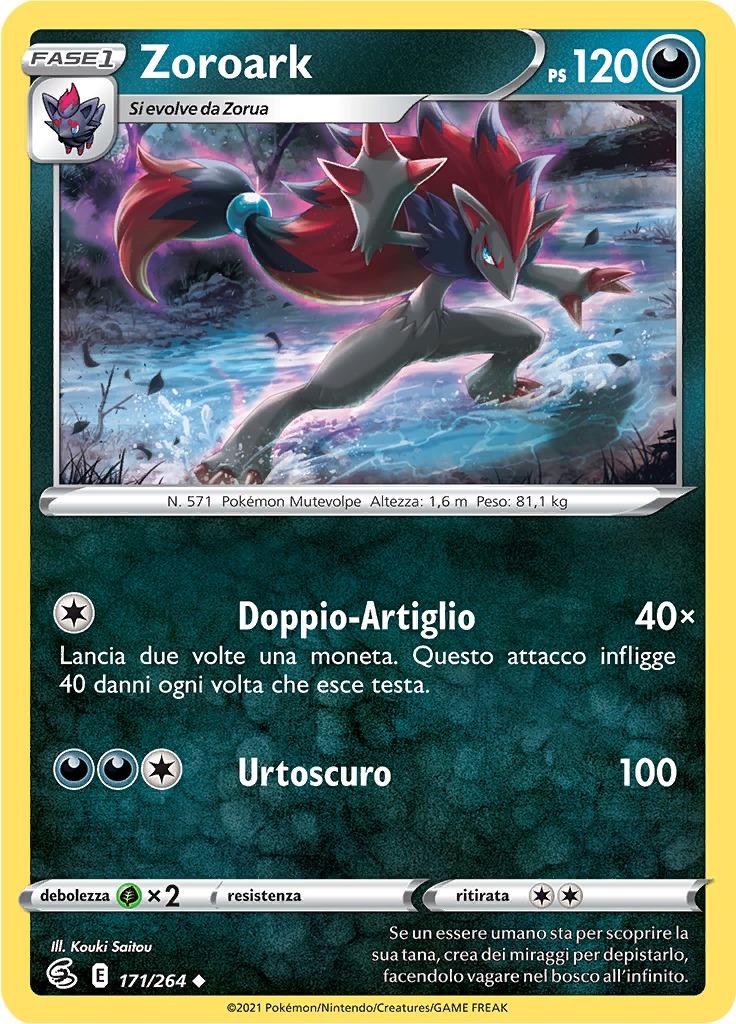 Zoroark (Reverse Holo)