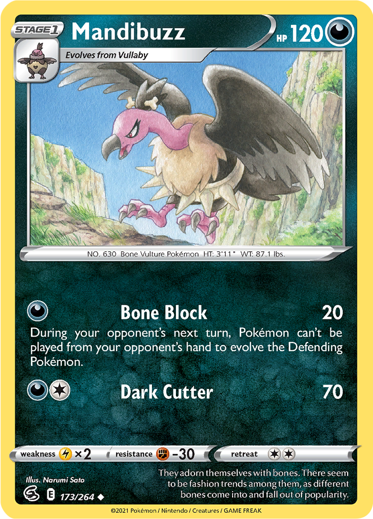 Mandibuzz (Reverse Holo)
