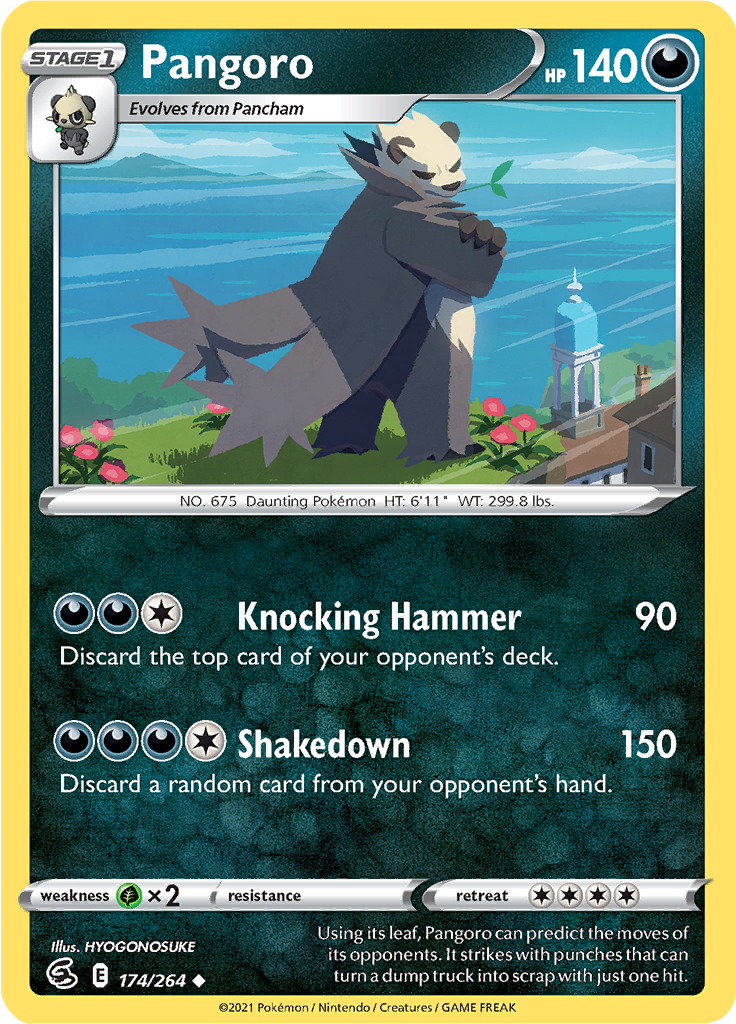 Pangoro (Reverse Holo)