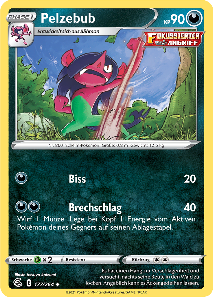 Pelzebub (Reverse Holo)
