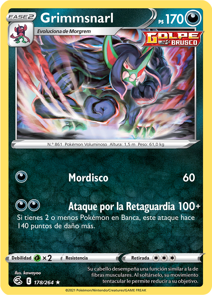 Grimmsnarl (Reverse Holo)