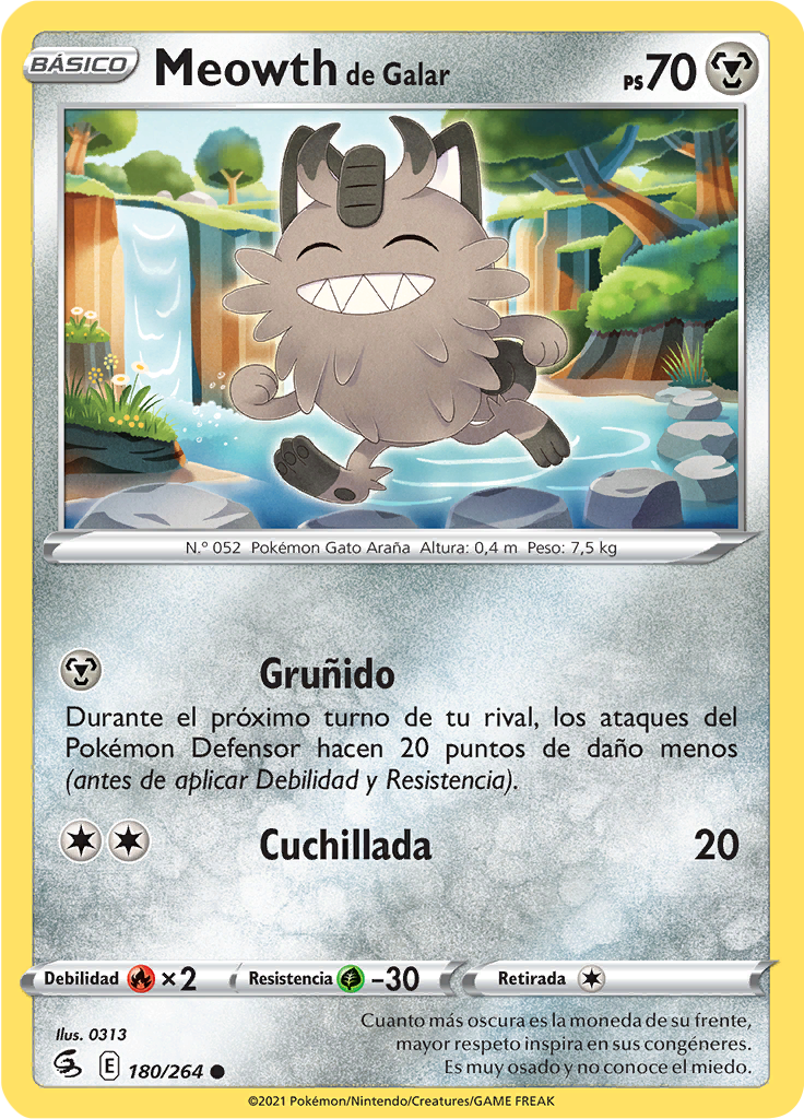 Meowth de Galar (Reverse Holo)