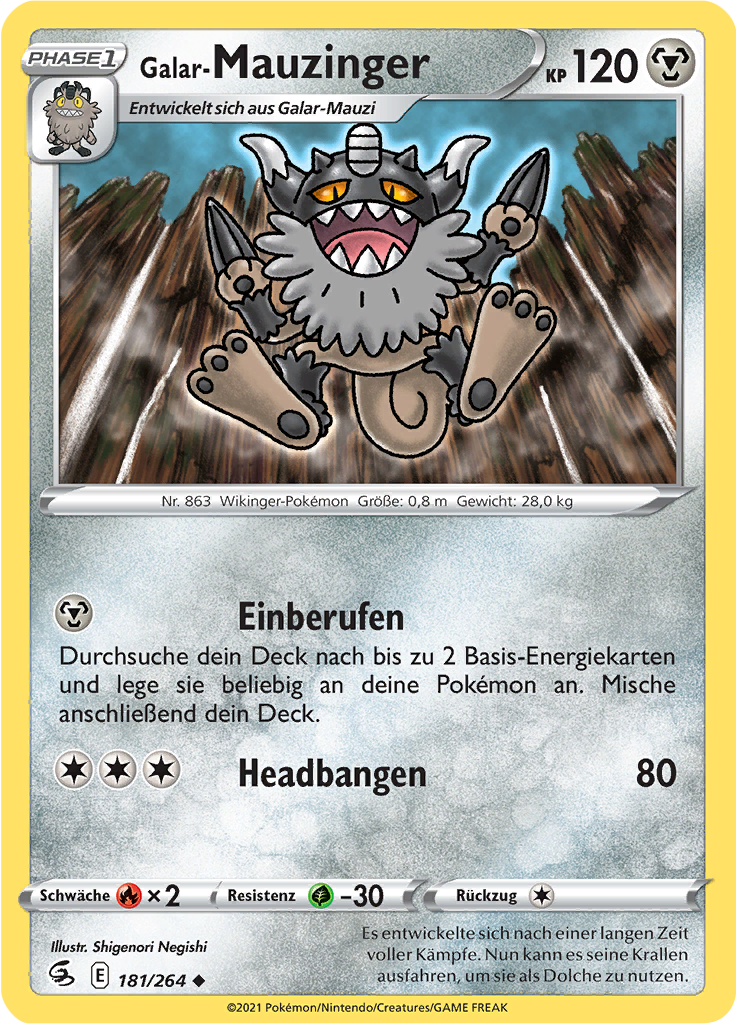 Galar-Mauzinger (Reverse Holo)