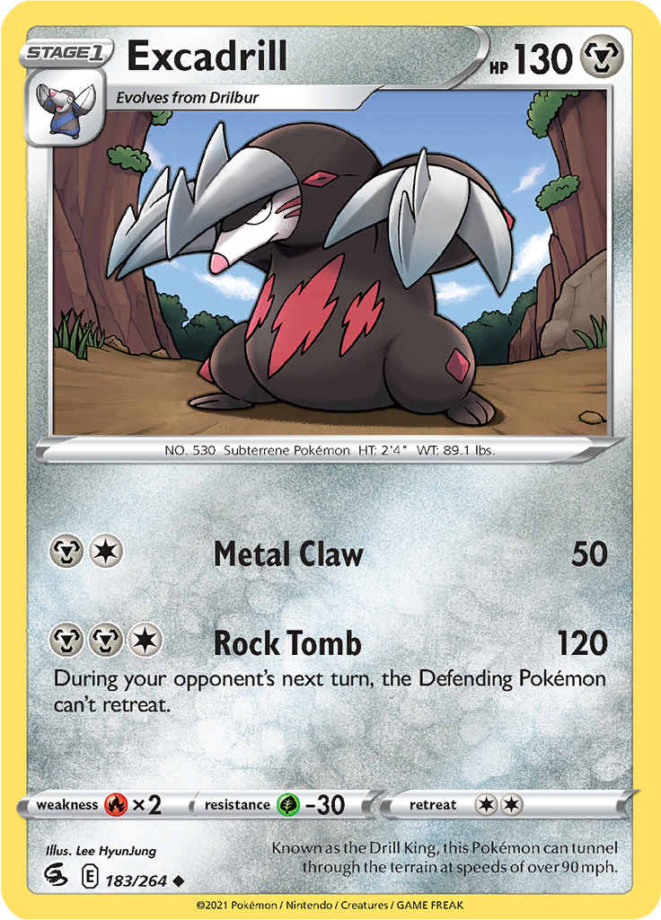 Excadrill (Reverse Holo)
