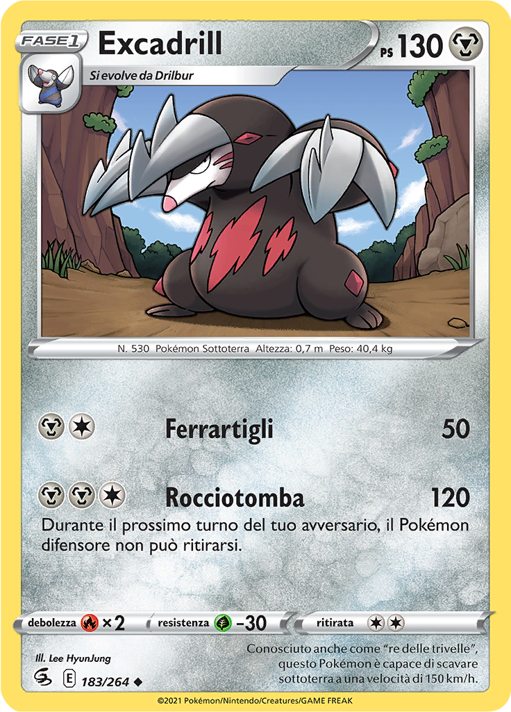 Excadrill (Reverse Holo)