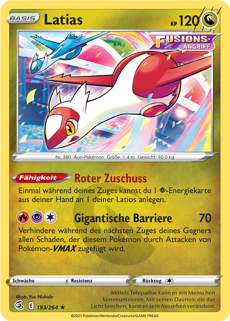 Latias (Reverse Holo)