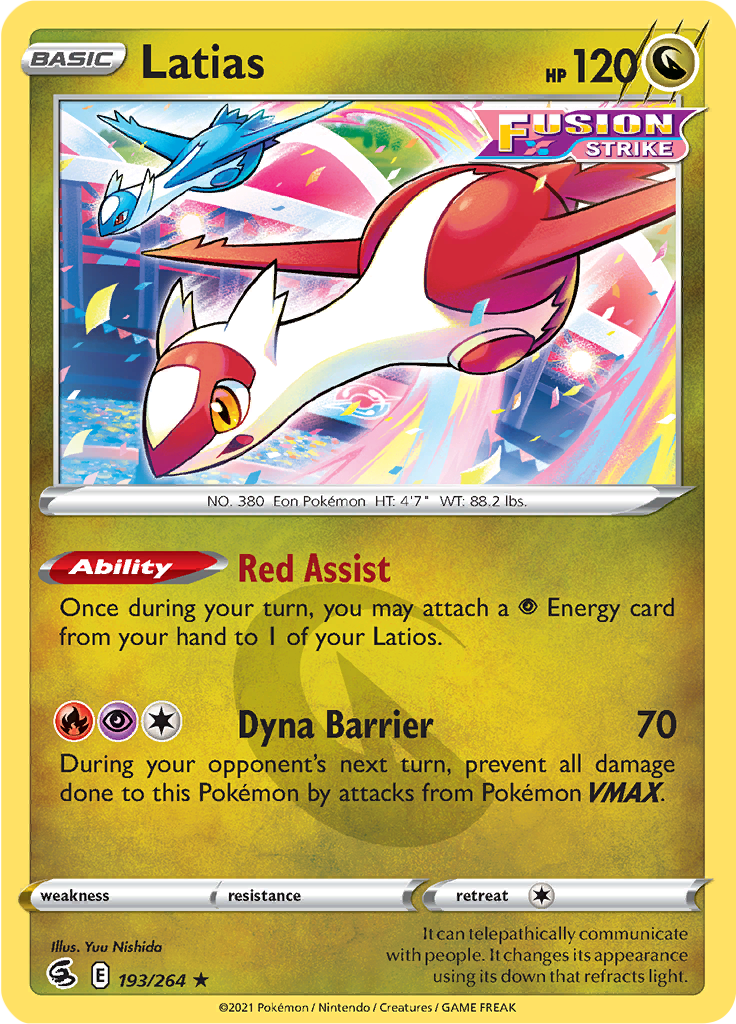 Latias (Reverse Holo)