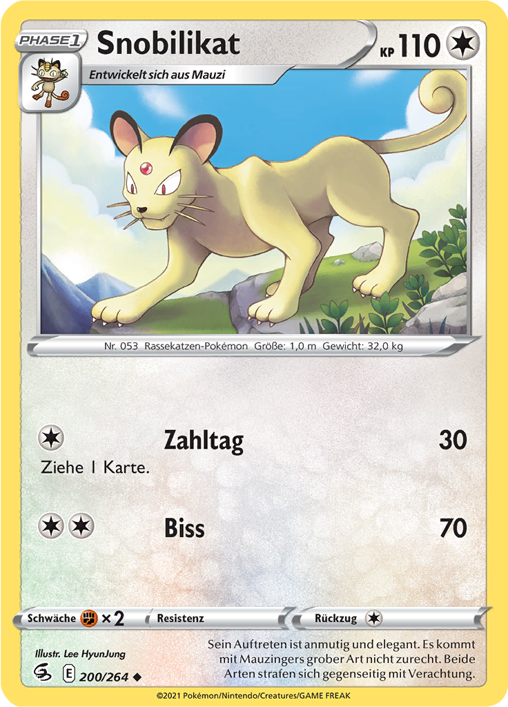 Snobilikat (Reverse Holo)