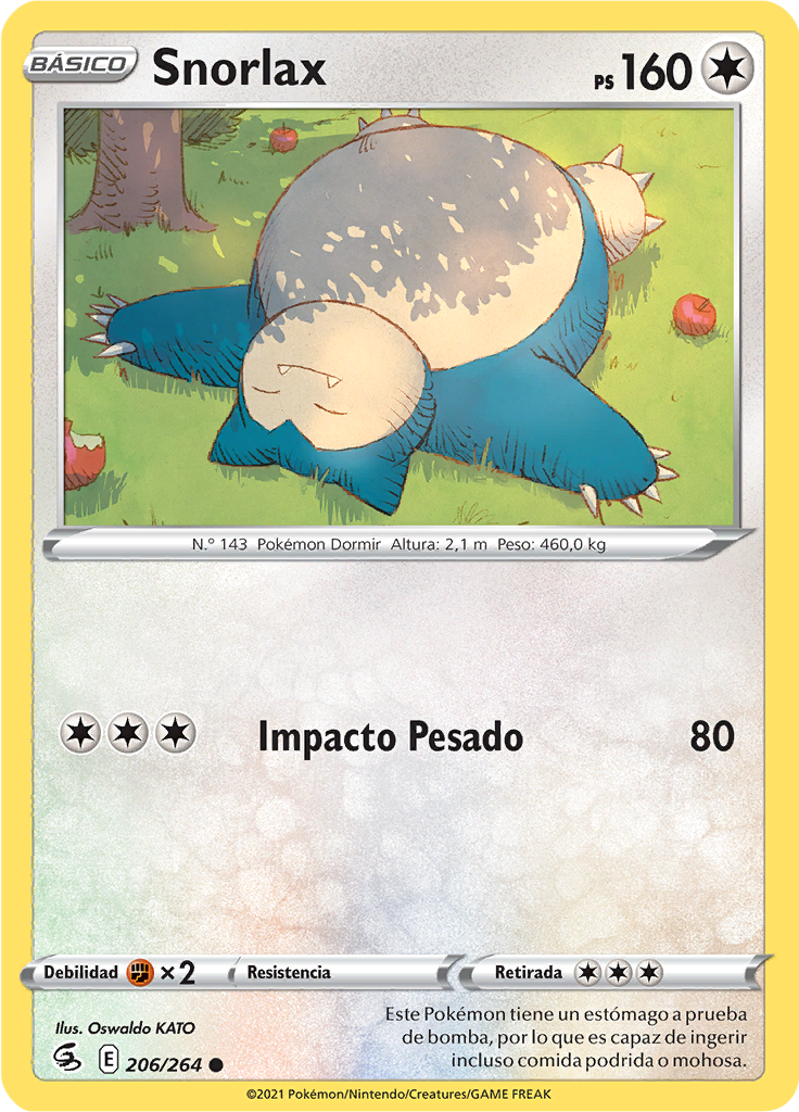 Snorlax (Reverse Holo)