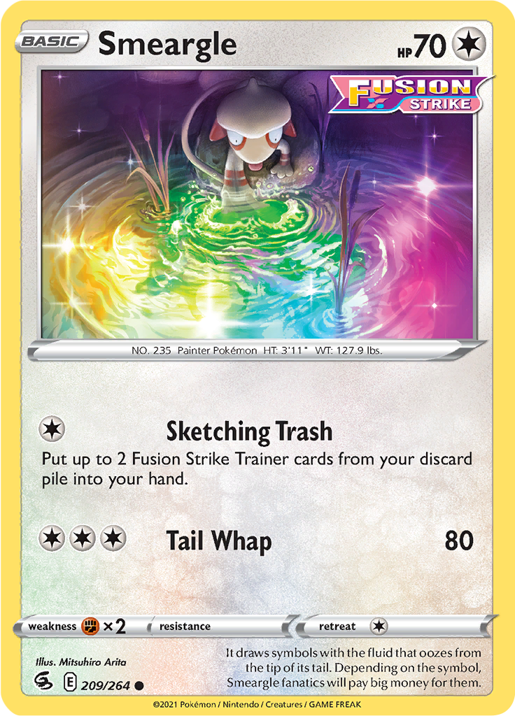 Smeargle (Reverse Holo)