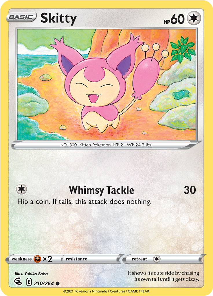 Skitty (Reverse Holo)