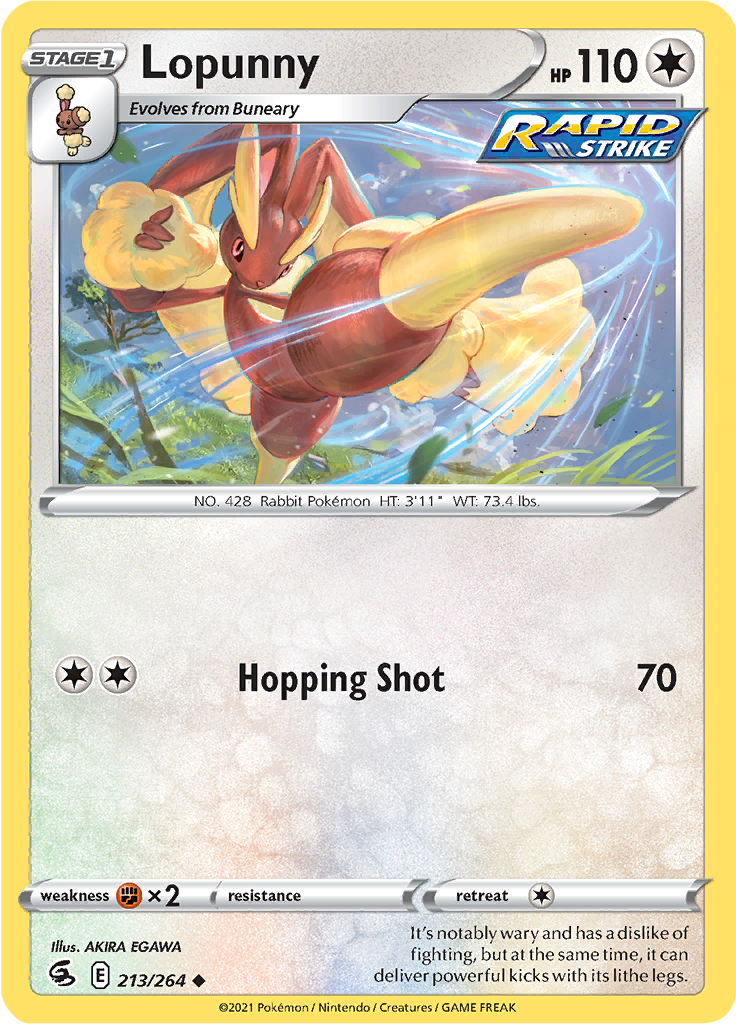 Lopunny (Reverse Holo)