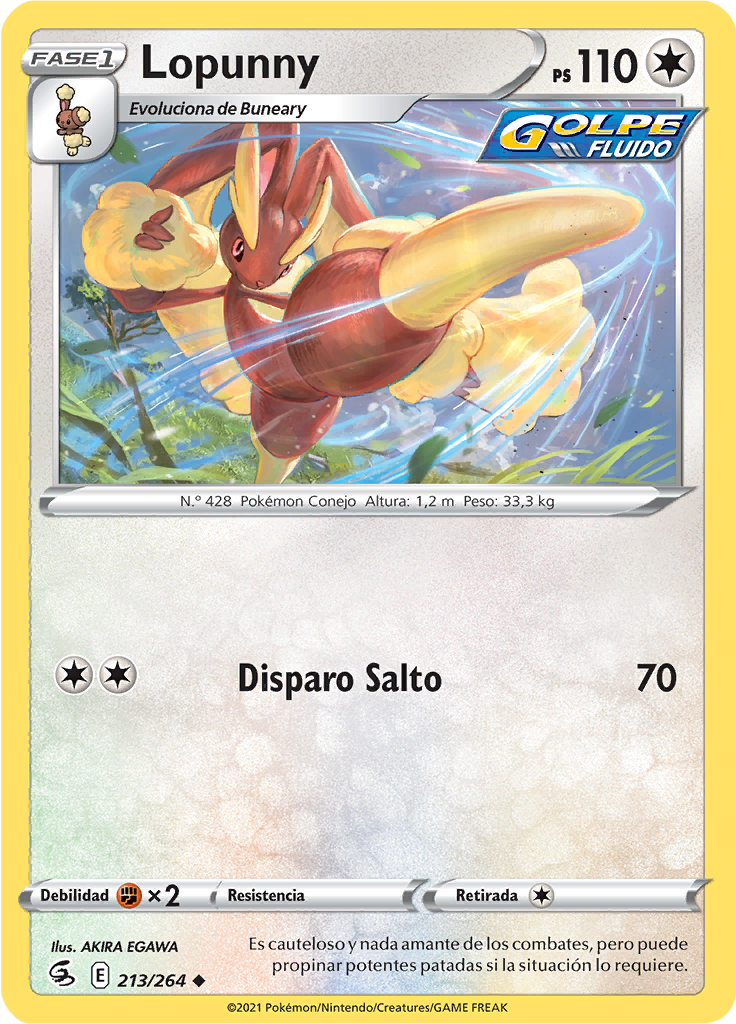 Lopunny (Reverse Holo)
