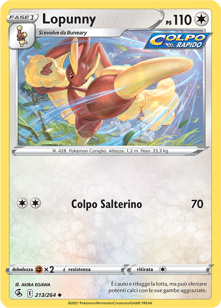 Lopunny (Reverse Holo)