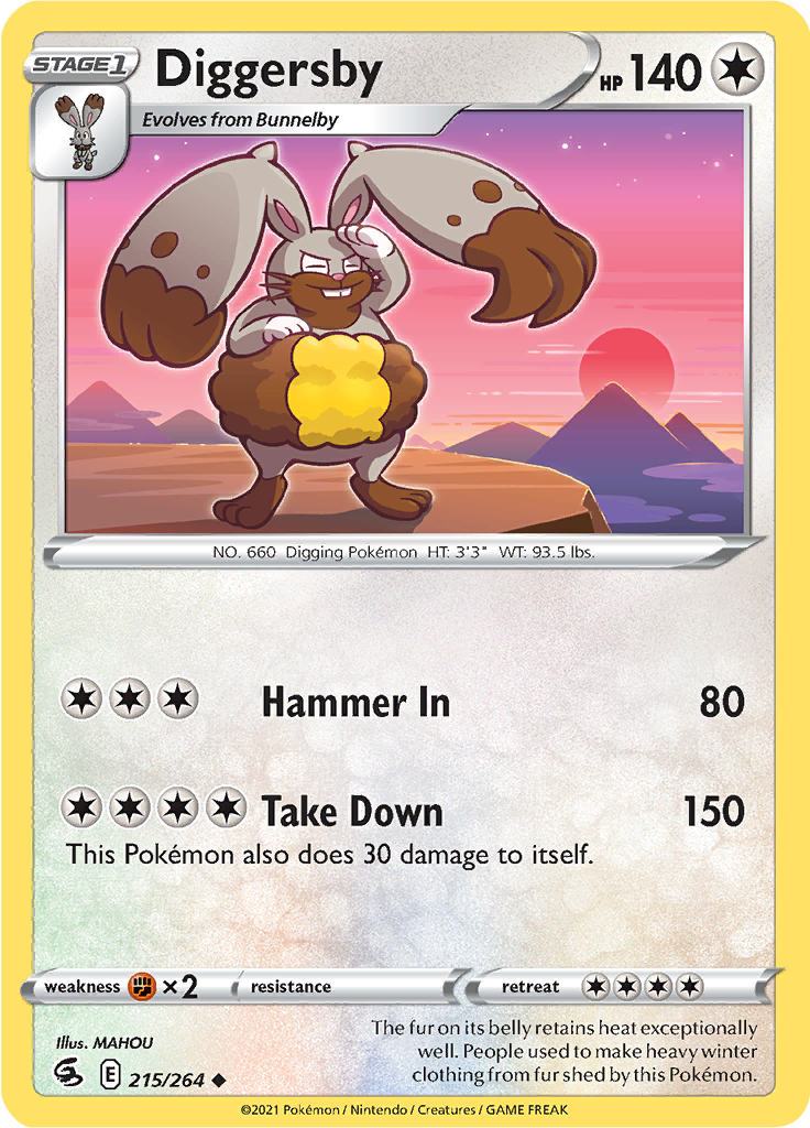 Diggersby (Reverse Holo)