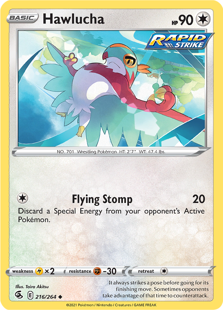 Hawlucha (Reverse Holo)