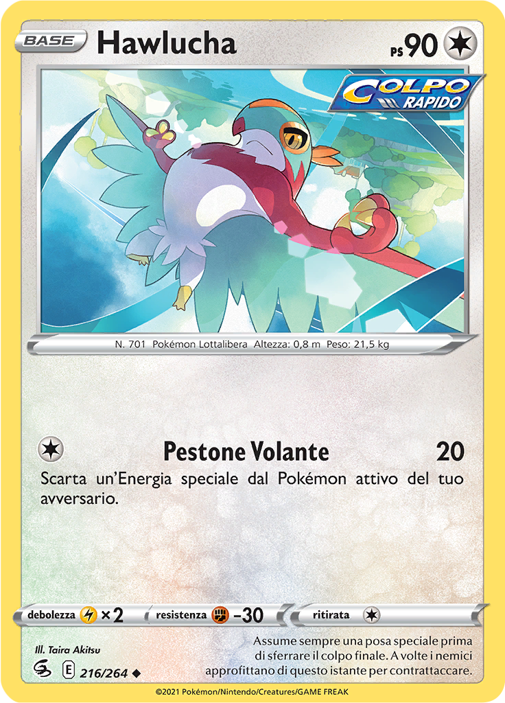 Hawlucha (Reverse Holo)