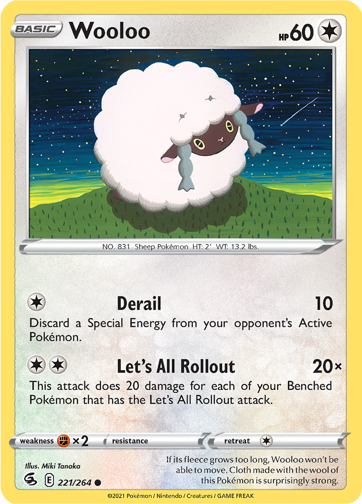 Wooloo (Reverse Holo)