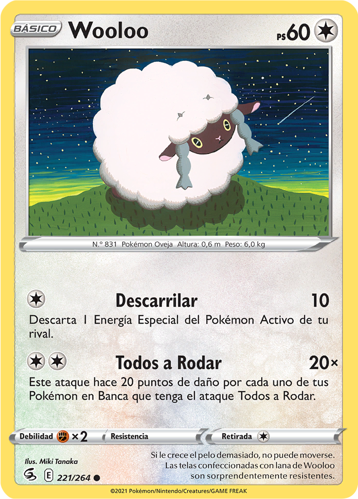 Wooloo (Reverse Holo)