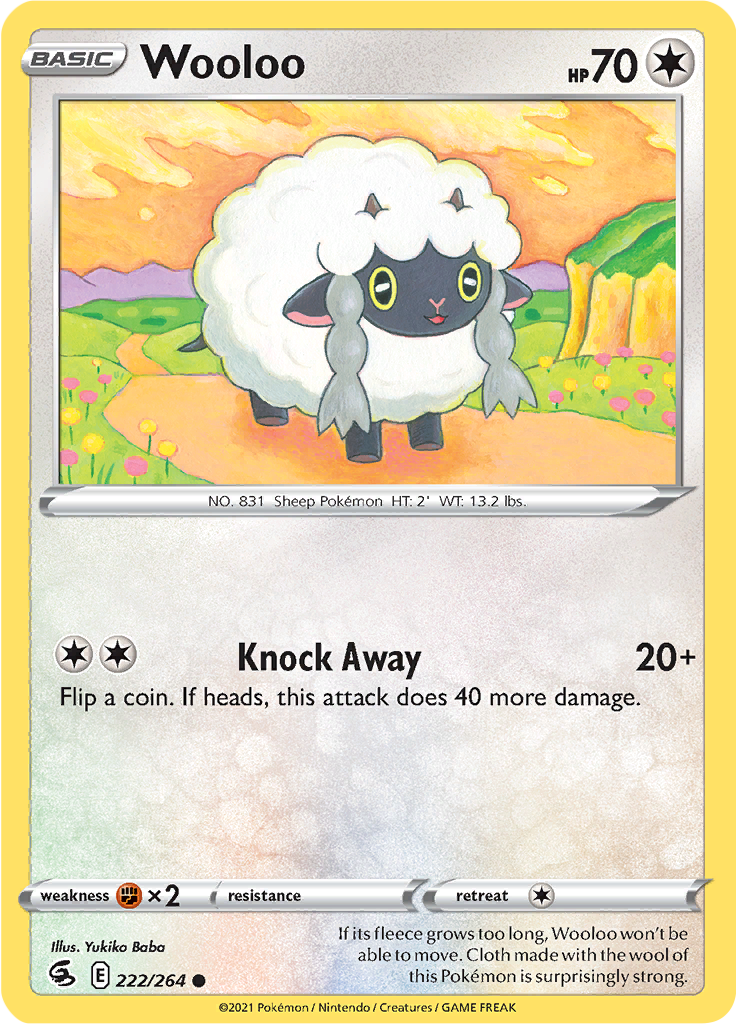 Wooloo (Reverse Holo)