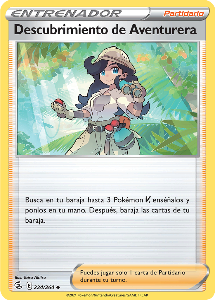 Descubrimiento de Aventurera (Reverse Holo)