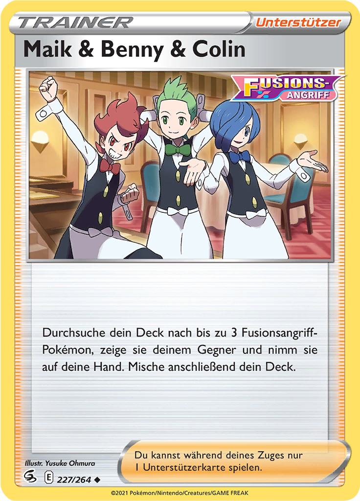 Maik & Benny & Colin (Reverse Holo)