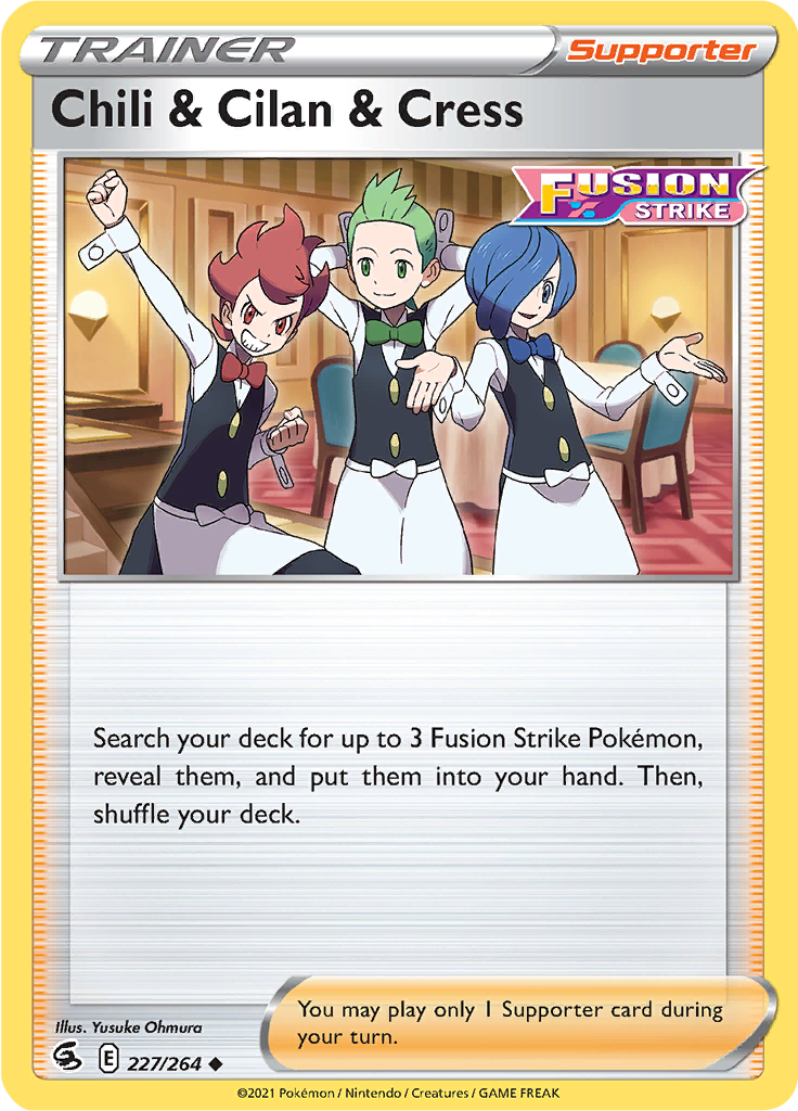 Chili & Cilan & Cress (Reverse Holo)