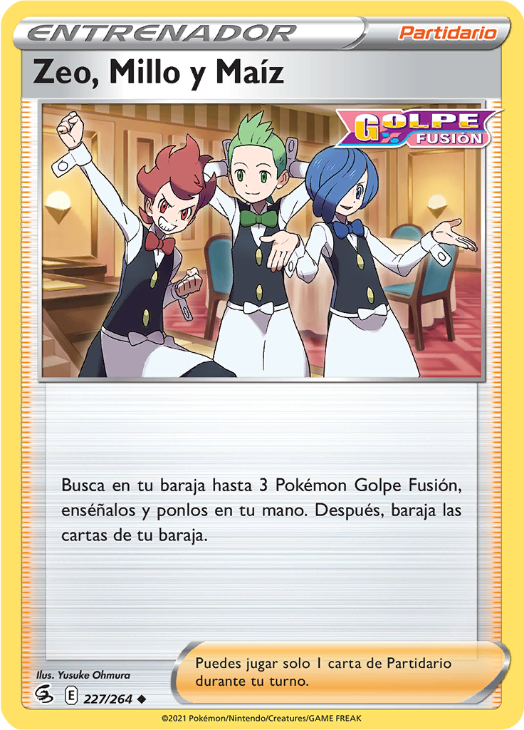 Zeo, Millo y Maíz (Reverse Holo)
