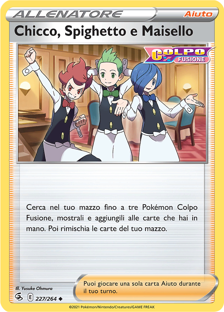 Chicco, Spighetto e Maisello (Reverse Holo)