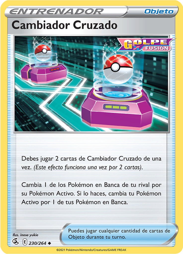 Cambiador Cruzado (Reverse Holo)