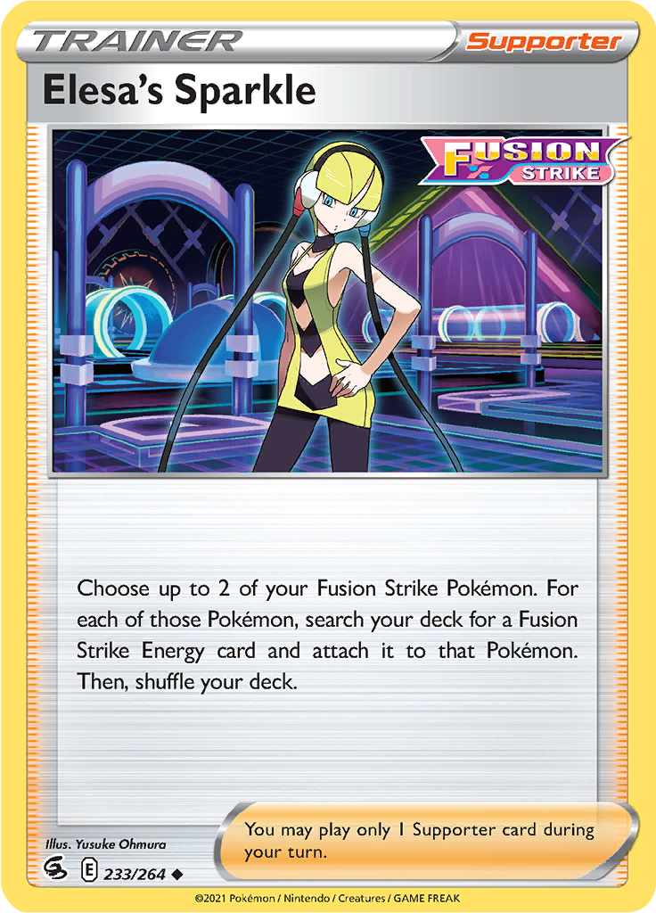 Elesa's Sparkle (Reverse Holo)