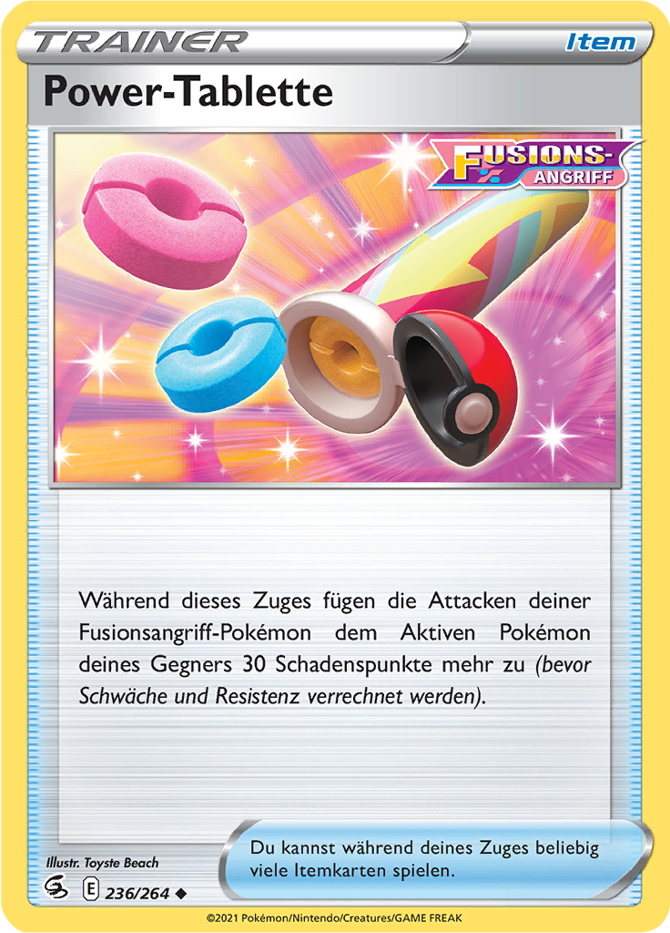 Power-Tablette (Reverse Holo)