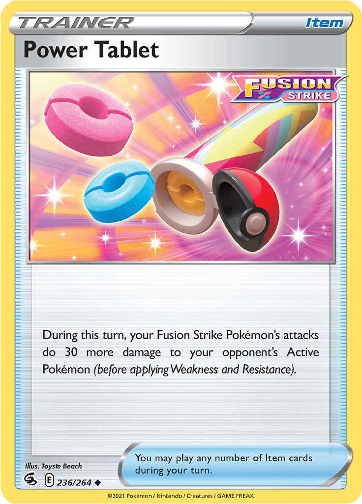 Power Tablet (Reverse Holo)
