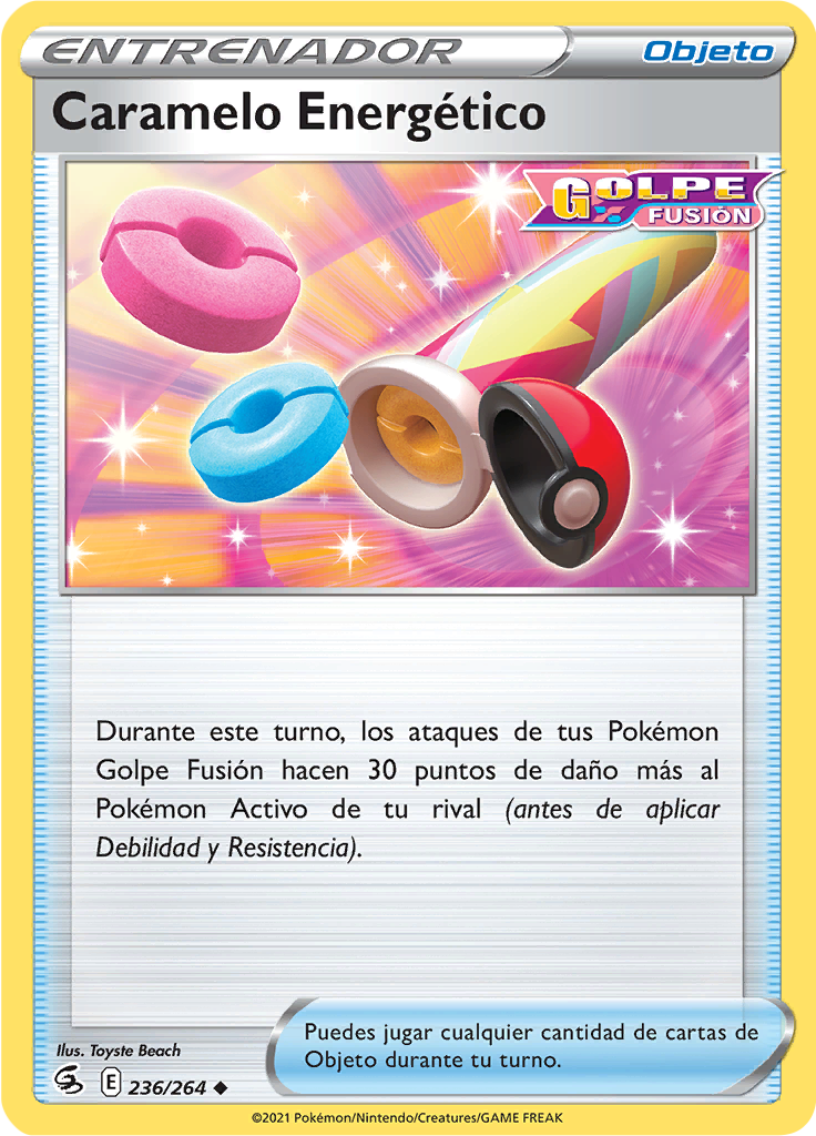 Caramelo Energético (Reverse Holo)