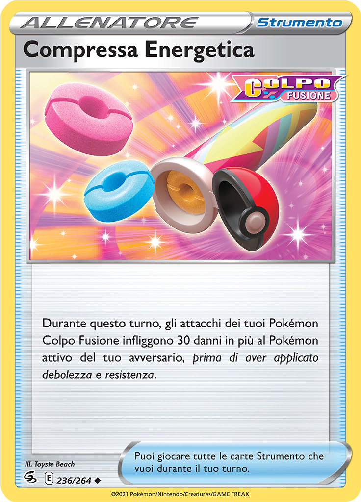 Compressa Energetica (Reverse Holo)