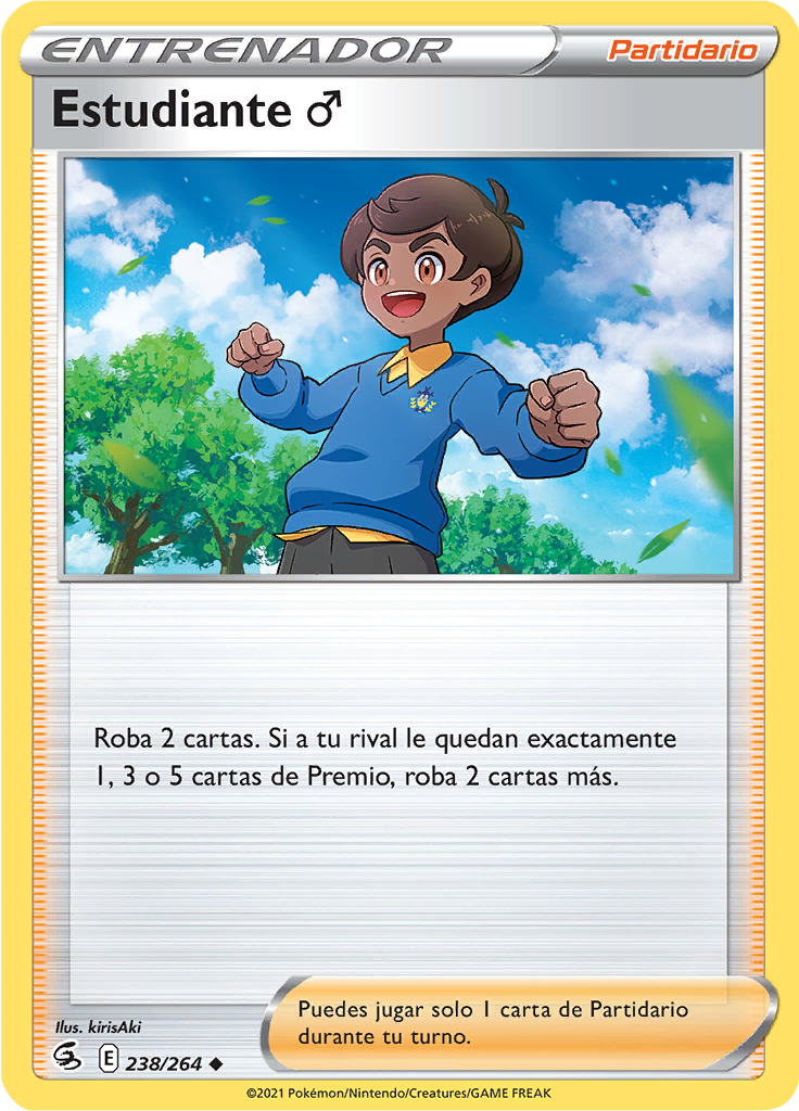 Estudiante ♂ (Reverse Holo)