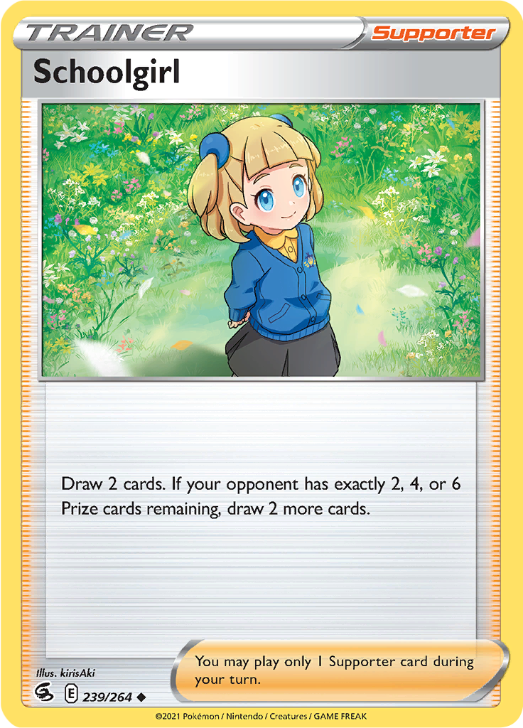 Schoolgirl (Reverse Holo)
