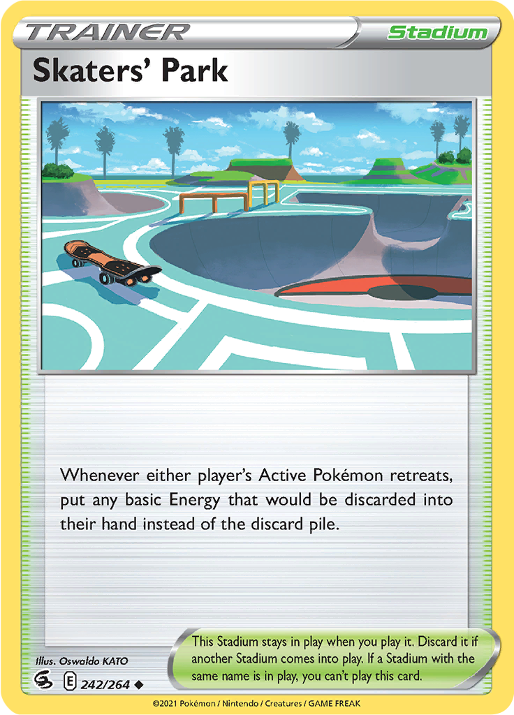 Skaters' Park (Reverse Holo)