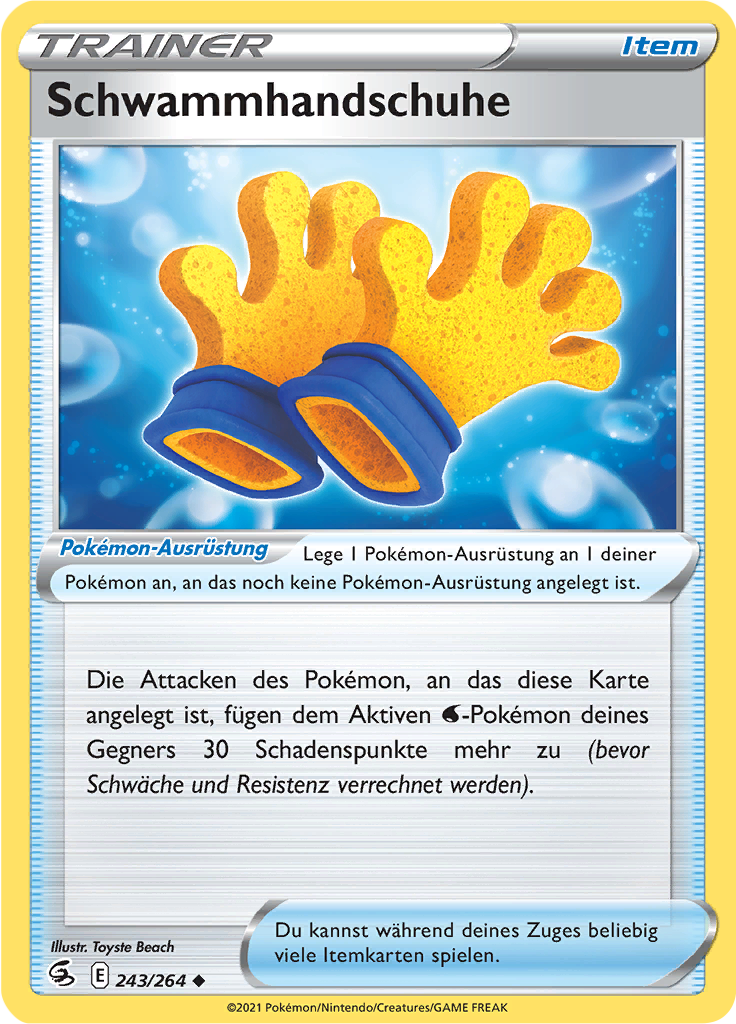 Schwammhandschuhe (Reverse Holo)