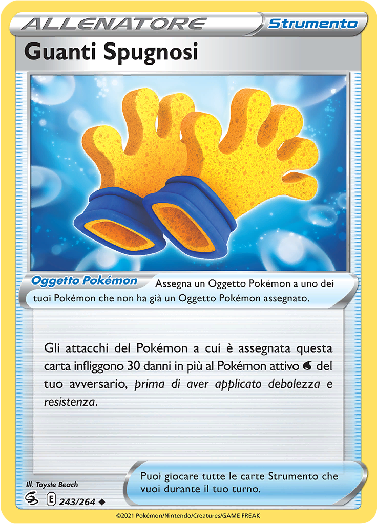 Guanti Spugnosi (Reverse Holo)