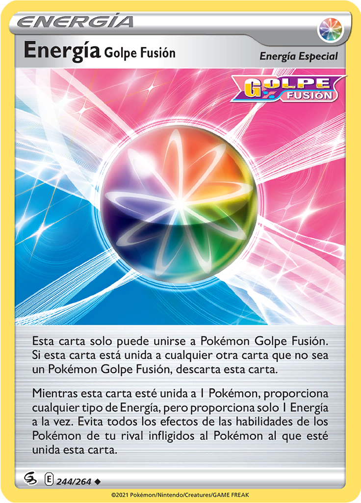 Energía Golpe Fusión (Reverse Holo)