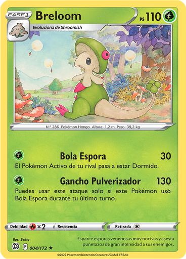 Breloom (Reverse Holo)