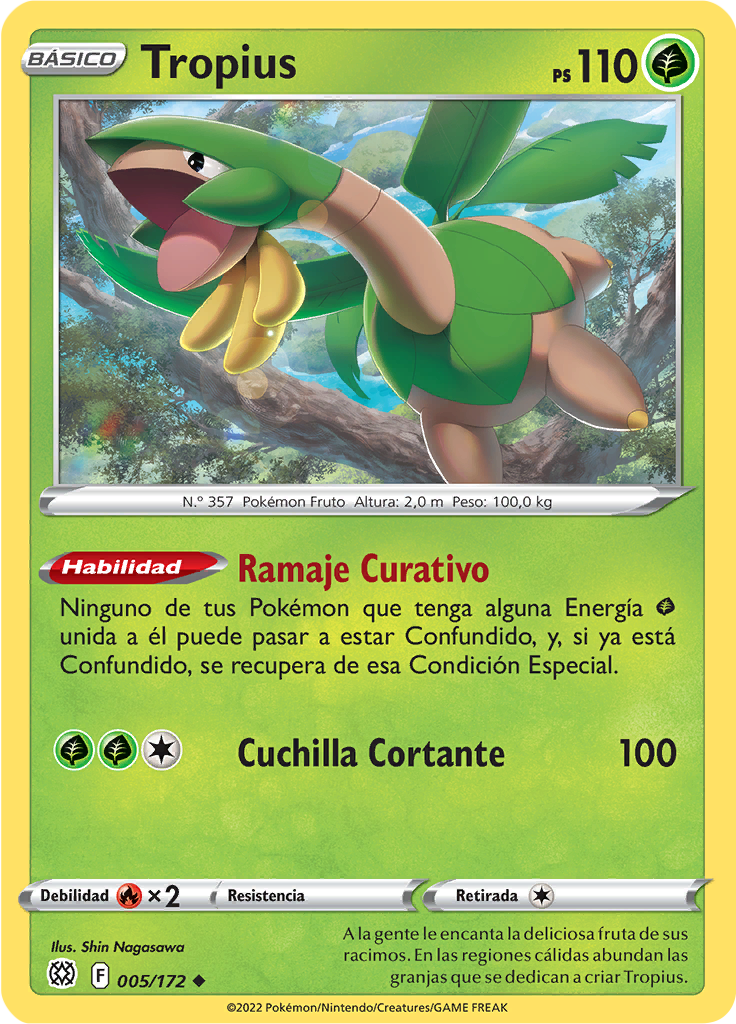 Tropius (Reverse Holo)