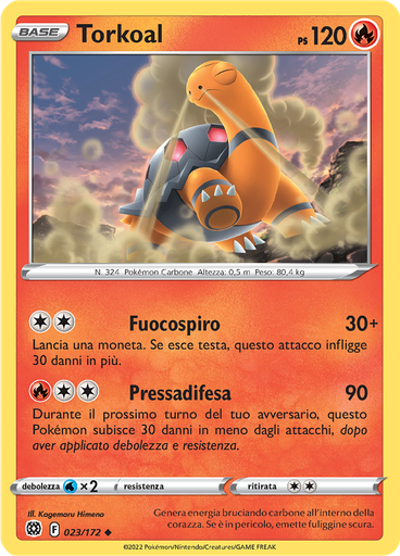 Torkoal (Reverse Holo)