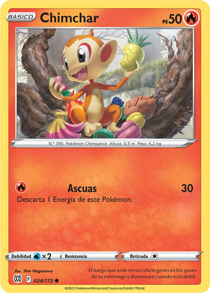 Chimchar (Reverse Holo)
