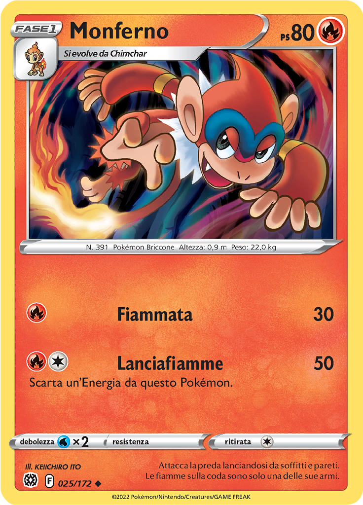 Monferno (Reverse Holo)