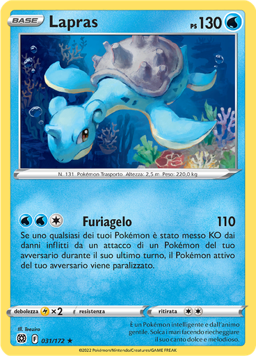 Lapras (Reverse Holo)