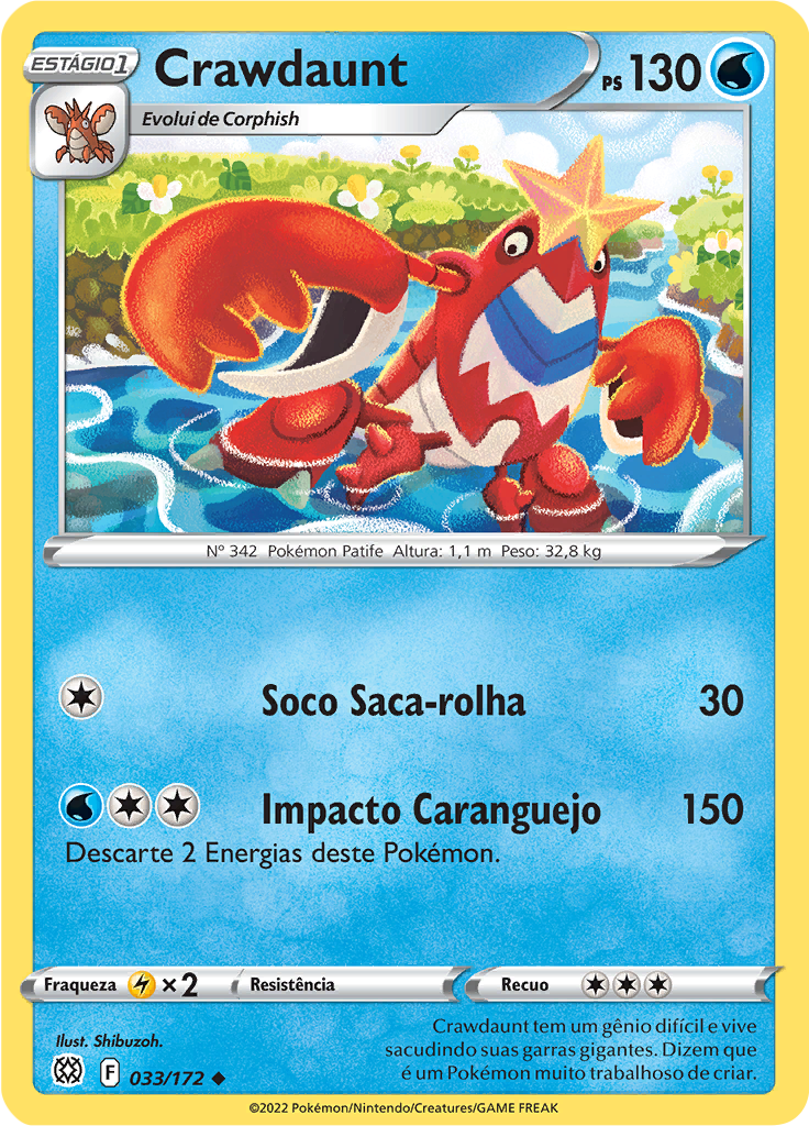 Crawdaunt (Reverse Holo)
