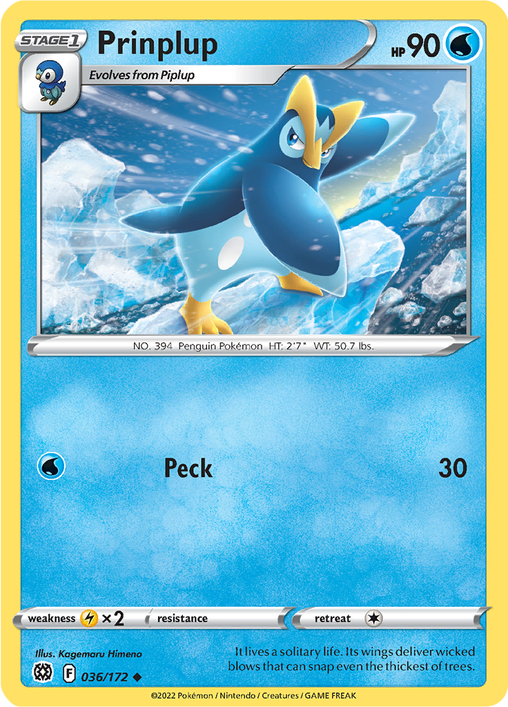 Prinplup (Reverse Holo)